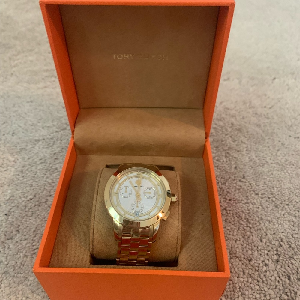 COPY - Luxurious Tory Burch Gold Watch!